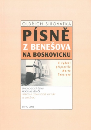 Písně z Benešova na Boskovicku